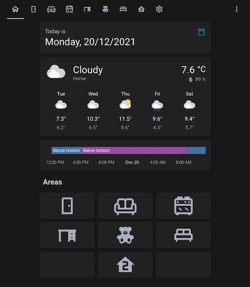 My Home Assistant Dashboard My Home Assistant Dashboard